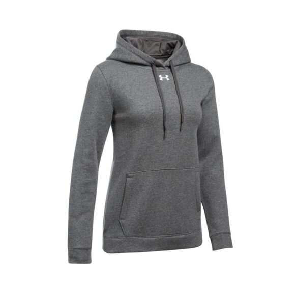 Under Armour Women's Rival Cold‎ Gear Loose Fit Warm Hoodie - Picture 1 of 4